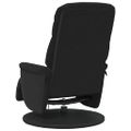 vidaXL Masážne relaxačné kreslo Čierna 91 x 71 x 105 cm Zamat