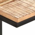 vidaXL Príručné stolíky 2 ks 31,5x24,5x64,5 cm, recyklovaný masív