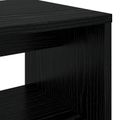 vidaXL TV skrinka 80 x 30 x 40 cm Čierny dub Kompozitné drevo