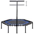 vidaXL Fitness trampolína s rukoväťou 122 cm