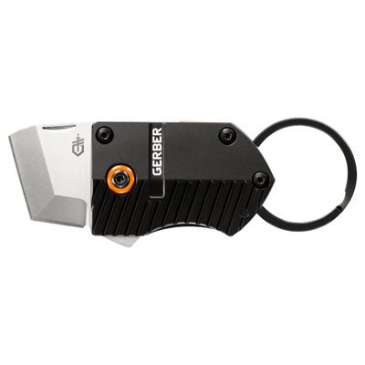 Gerber 31-003792 KeyNote vreckový nôž - prívesok 2,5 cm, Satin, čierna, hliník
