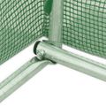 vidaXL Fóliovník s oceľovým rámom zelený 120 m² 20x6x2,85 m
