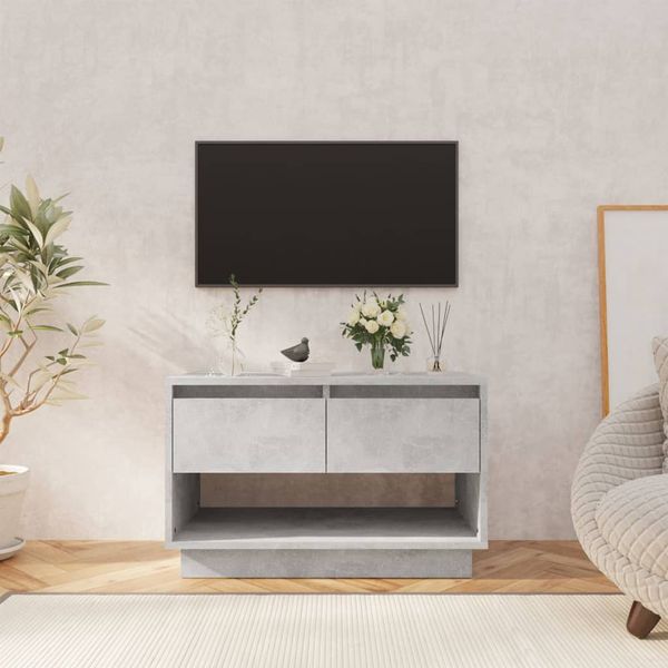 vidaXL TV skrinka, betónovo sivá 70x41x44 cm, kompozitné drevo