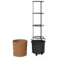 vidaXL Pestovateľ paradajok Naturo ECO Ø 39 x 139 cm WPC