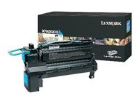 Extra vysoká výtěžnost - azurová - originální - kazeta s barvivem LCCP - pro Lexmark X792de, X792dte, X792dtfe, X792dtme, X792dtpe, X792dtse