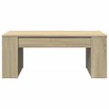 vidaXL Konferenčný stolík dub sonoma 102x55x42 cm kompozitné drevo