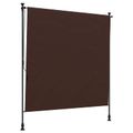 vidaXL Vonkajšia roleta Hnedá 200 x 270 cm