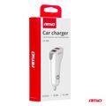 Nabíjačka do auta 2x USB-A 2.1A 12/24V AMiO-0387