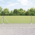 vidaXL Zvarené drôtené pletivo s betónovým základom 100 x 0,4 m