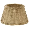 vidaXL Tienidlo na lampu hnedé Ø45x28 cm prútené