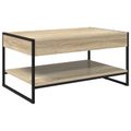 vidaXL Konferenčný stolík Sonoma 80 x 50 x 40 cm Kompozitné drevo