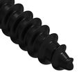 vidaXL Závitový klinc 12 ks Čierna M4 x 28 mm Oceľ