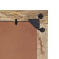 vidaXL Zrkadlo do kúpeľne 50x70x2,5 cm masívny mangovník a sklo
