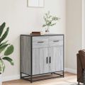 vidaXL Komoda sivá sonoma 68x35x76 cm kompozitné drevo