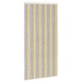 vidaXL Záves proti hmyzu z chenille Šedá a béžová 100 x 200 cm 100% PP