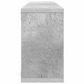 vidaXL Nástenné police 6ks betónovo sivé 80x15x26,5cm kompozitné drevo