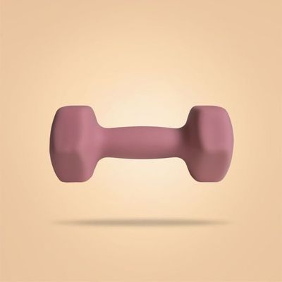 Neoprénová jednoručka Hex - BeastPink, ružová, 4 kg, Neoprén