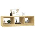 vidaXL Konferenčný stolík 110x50x34 cm, borovicový masív