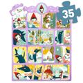 Príbehové Puzzle Červená čiapočka 35 ks
