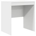 vidaXL Stôl Biela 115,5 x 50 x 127 cm 2 ks