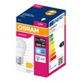 OSRAM LED žiarovka P60 E27 6,5W 4000K matná, studená biela