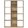 vidaXL izbový prepážka/skrinka na knihy Artisan Dub 100x24x140 cm