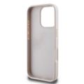 Púzdro Guess pre iPhone 16 Pro Max 6,9" GUHCP16XP4TDSCPP Koža Kov Logo Strass Crossbody ružová