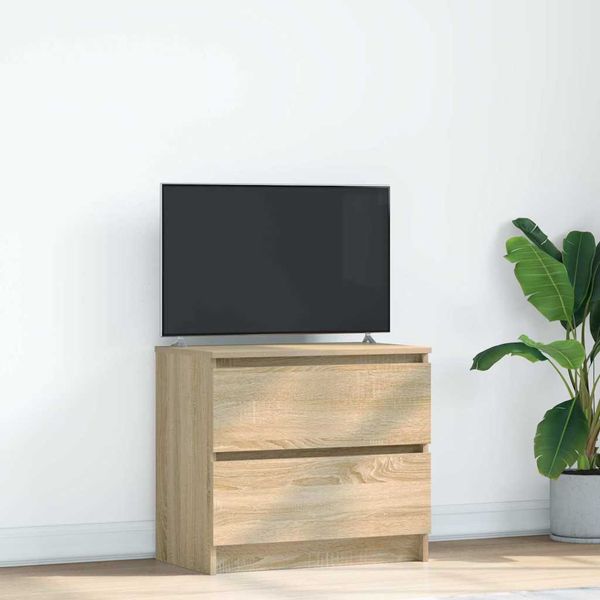 vidaXL TV skrinka Dub Sonoma 60x35x54 cm Drevené