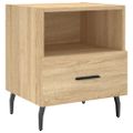 vidaXL Nočné stolíky 2 ks dub sonoma 40x35x47,5 cm kompozitné drevo