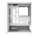 Počítačová skriňa Darkflash DRX70 MESH + 4 RGB ventilátory (biela)