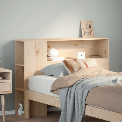 vidaXL Čelo postele s úložným priestorom 100 cm borovica