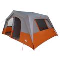 vidaXL Rodinný stan 533 x 312 x 230 cm Šedá a oranžová