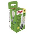 LED žiarovka Filament A60 / E27 / 7,5 W (75 W) / 1 055 lm / teplá biela / stmievateľná