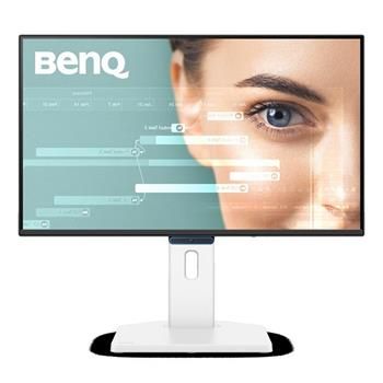 BenQ LCD GW2490TC 23,8" IPS/1920x1080/5ms/250nits/1500:1/HDMI/DP/VESA/pivot/repro/bílá Monitor, 23,8" IPS, 1920×1080, 144Hz, USB-C 20W, Low Blue Light, Flicker-Free, ergonomický stojan, cerný