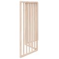 vidaXL Skladacia brána pre psa, 3 panely, 150 cm, topoľové drevo