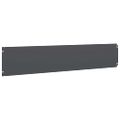 vidaXL Obrubník trávnika 30 ks 20 x 103 cm Antracitová