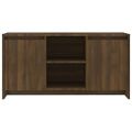 vidaXL TV skrinka hnedý dub 102x37,5x52,5 cm drevotrieska