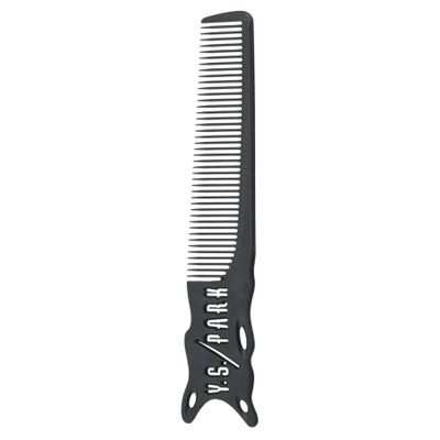 Pánsky hrebeň Y.S. PARK Barber comb YS-209 - čierny