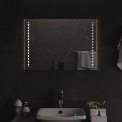 vidaXL LED kúpeľňové zrkadlo 50x70 cm