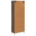 vidaXL Sada skríň 2 ks 66 x 34,5 x 90 cm Kompozitné drevo Dymový dub