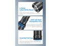 KL-A3 KLARUS Zoom LED Flashlight Focusable 2200 Lumens USB-C Rechargeable (15.80 cm, 2200 lm)