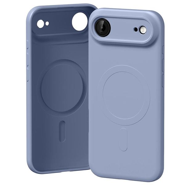 Mercury semi-silicone magsafe iphone 17 air, lilac purple