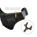 Car holder to rearview mirror black