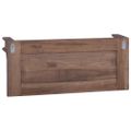vidaXL Nástenný vešiak na kabáty 80x17x35 cm teakový masív
