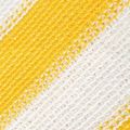 vidaXL Balkónová markíza z HDPE, 90x400 cm, žlto-biela