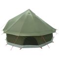 vidaXL Tipi stan 6-miestny Olivovo zelená Polyester a oceľ