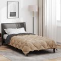 vidaXL Zimný prehoz 155 x 200 cm 450 gsm Mikrovlákno (100% polyester)