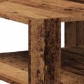 vidaXL konferenčný stolík Old Wood 58x58x40 cm Konštrukčné drevo