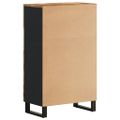 vidaXL Komoda so zásuvkou 60x33x100 cm masívny mangovník a železo