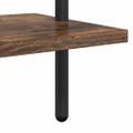 vidaXL Regál na knihy 5 úrovní 60 x 24 x 168 cm Kompozitné drevo